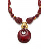 Afafa - Collier Rouge
