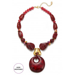 Afafa - Collier Rouge