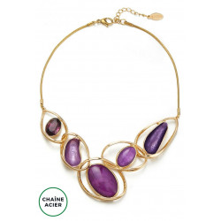 Asmahane - Collier Violet