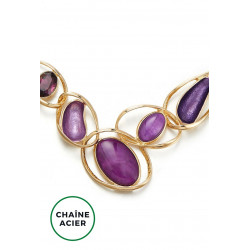 Asmahane - Collier Violet
