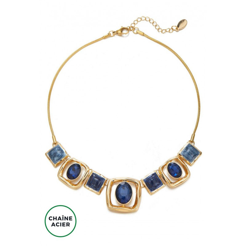 Adeline - Collier Bleu