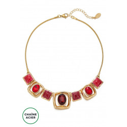 Adeline - Collier Rouge