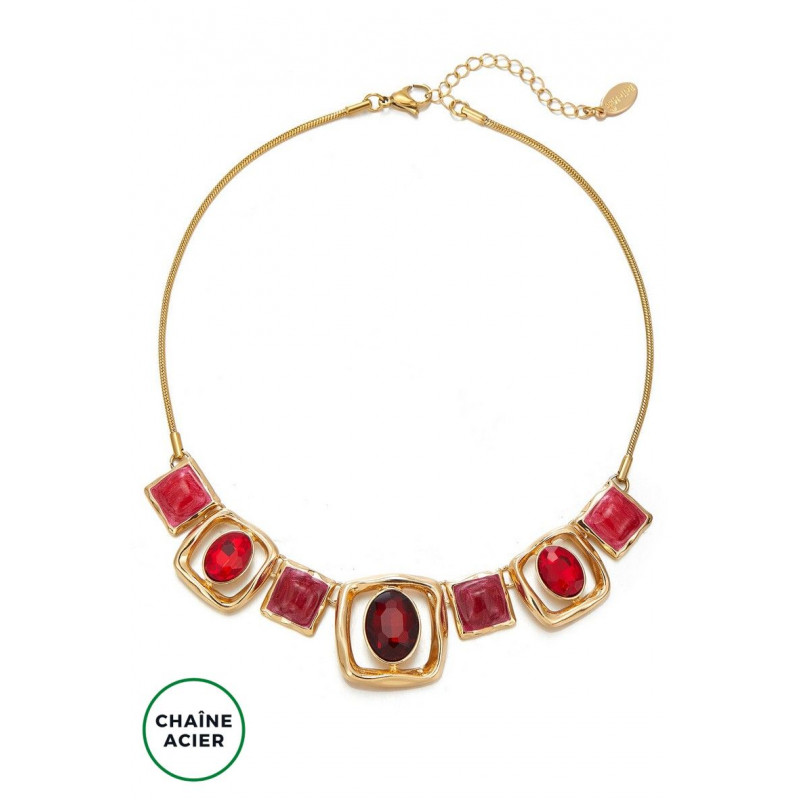 Adeline - Collier Rouge