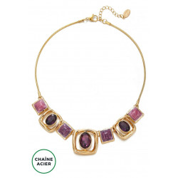 Adeline - Collier Violet