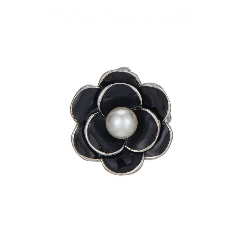 Qassima - Broche épingle Noire