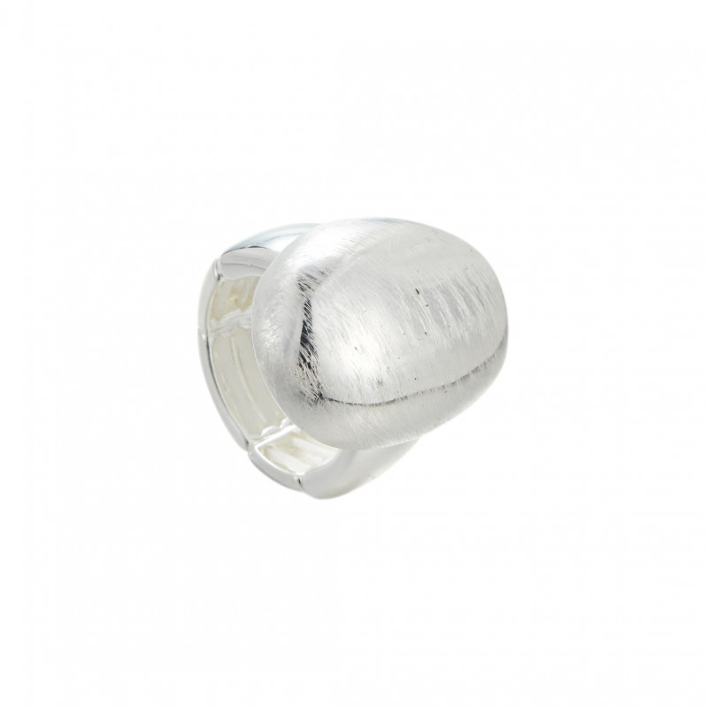 Geena - Bague elastique Argentée