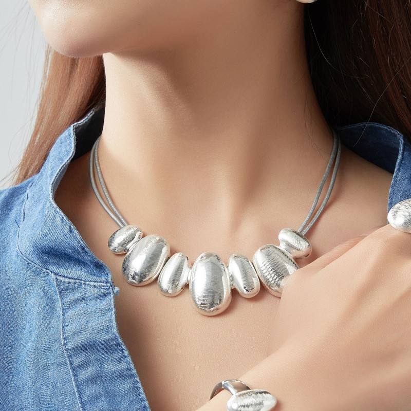 Geena - Collier Argenté