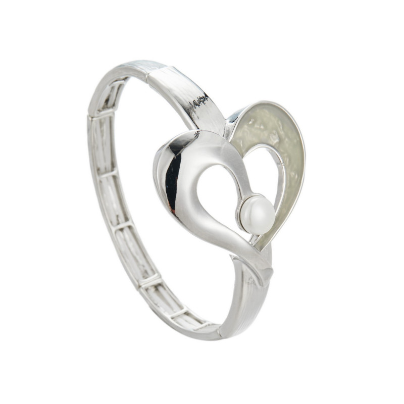 Gertrudis - Bracelet elastique Argenté