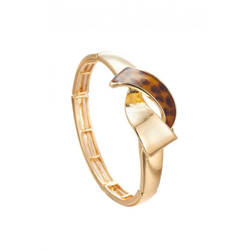 Hava - Bracelet élastique Doré