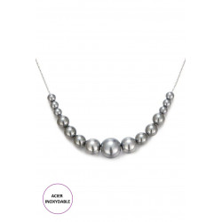Taria - Collier gris