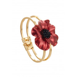 Laney - Bracelet rigide Rouge