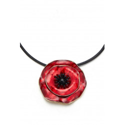 Leocadie - Collier Rouge