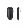 Achira - Boucle d'oreille clip Noire