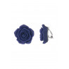 Noelie - Boucle d'oreille clip Bleue
