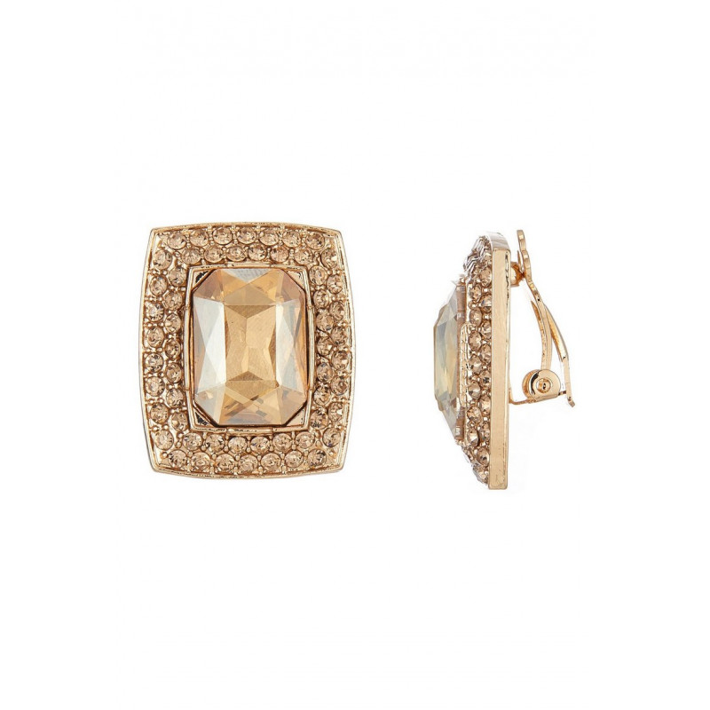 Withaq - Boucle d'oreille clip Champagne