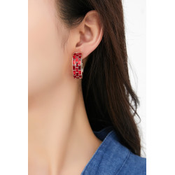 Wigburg - Boucle d'oreille clip Blanche