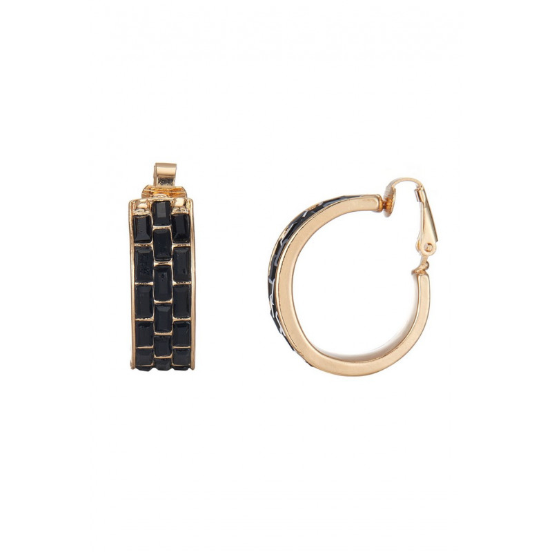 Wigburg - Boucle d'oreille clip Noire