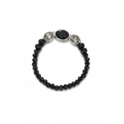 Azra - Bracelet élastique Noir