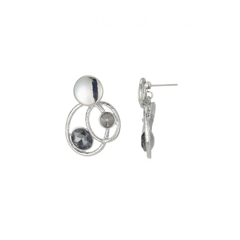 Hermance - Boucle d'oreille tige Argentée