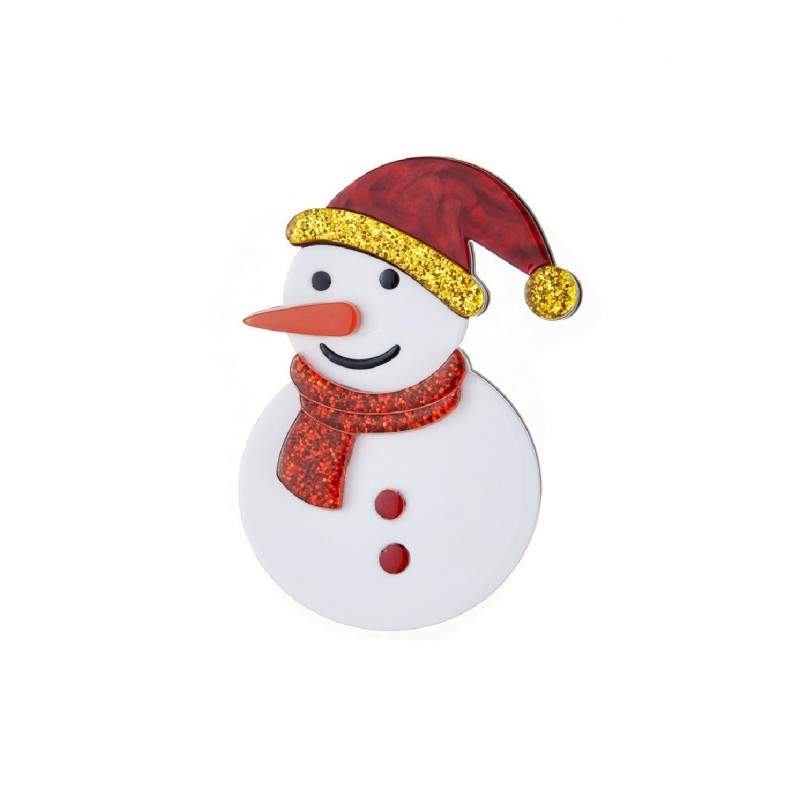 Reeta - Broche épingle Rouge