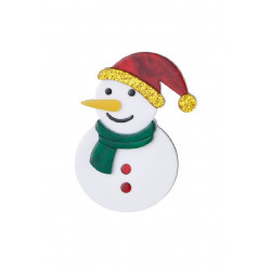 Reeta - Broche épingle Verte