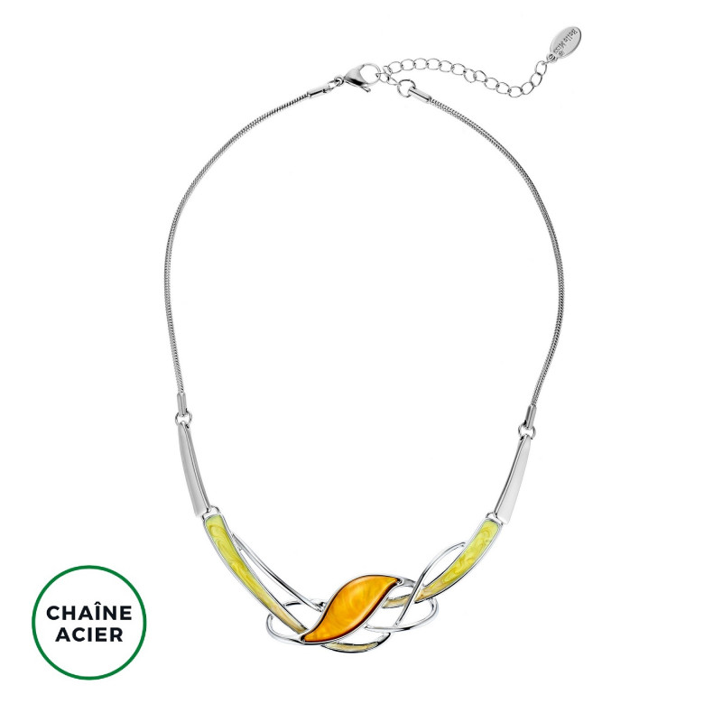 Basia - Collier jaune