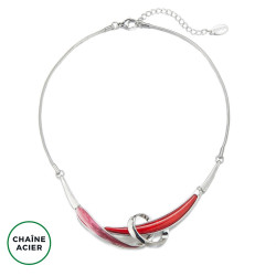 Bathylle - Collier rouge