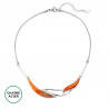 Blanchette - Collier orange