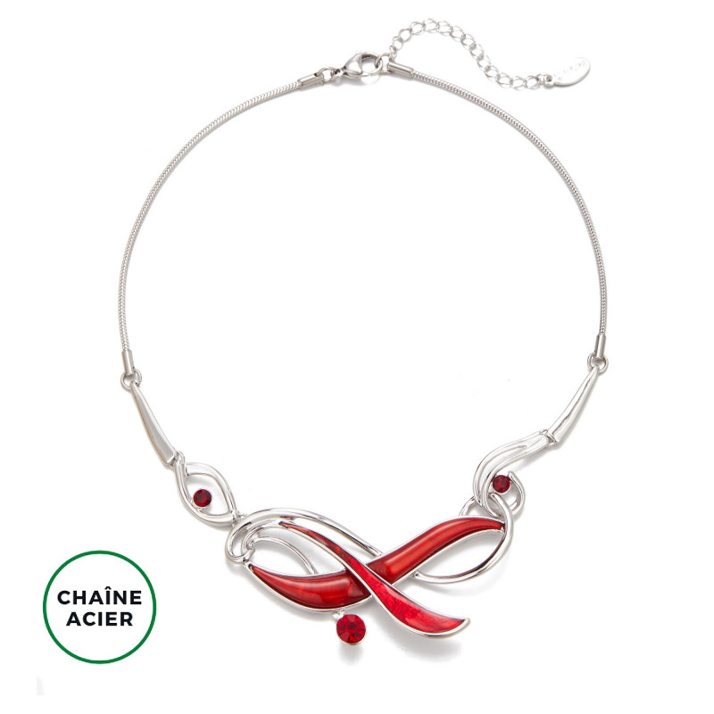 Dahaba - Collier rouge
