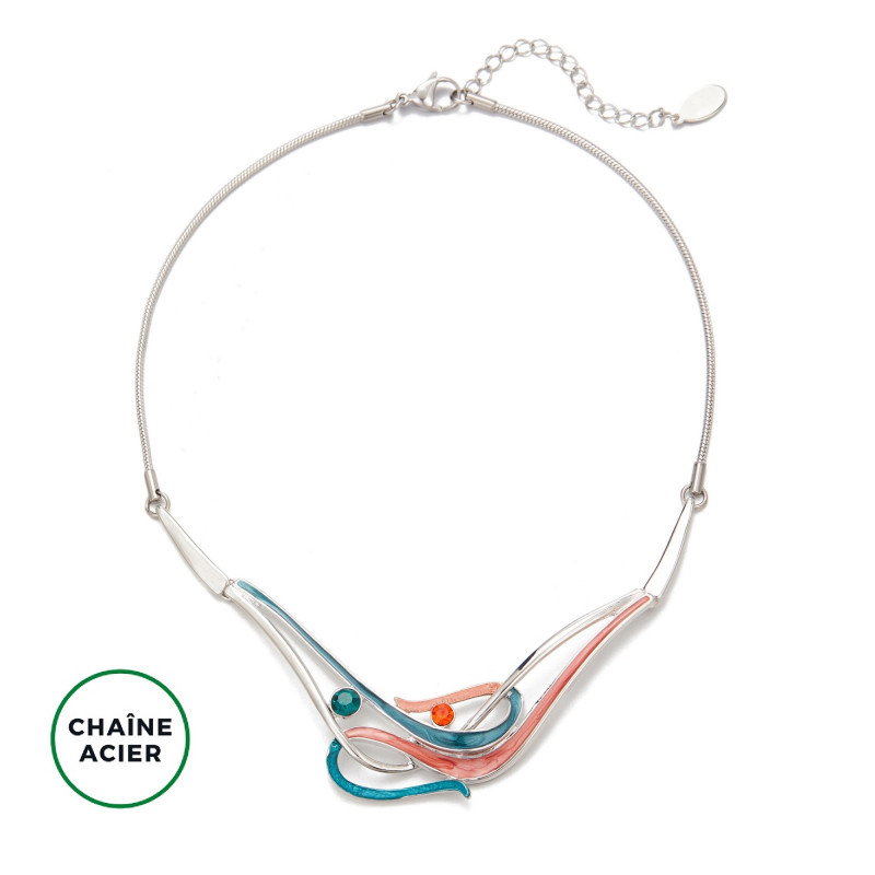Dauphine - Collier bicolore
