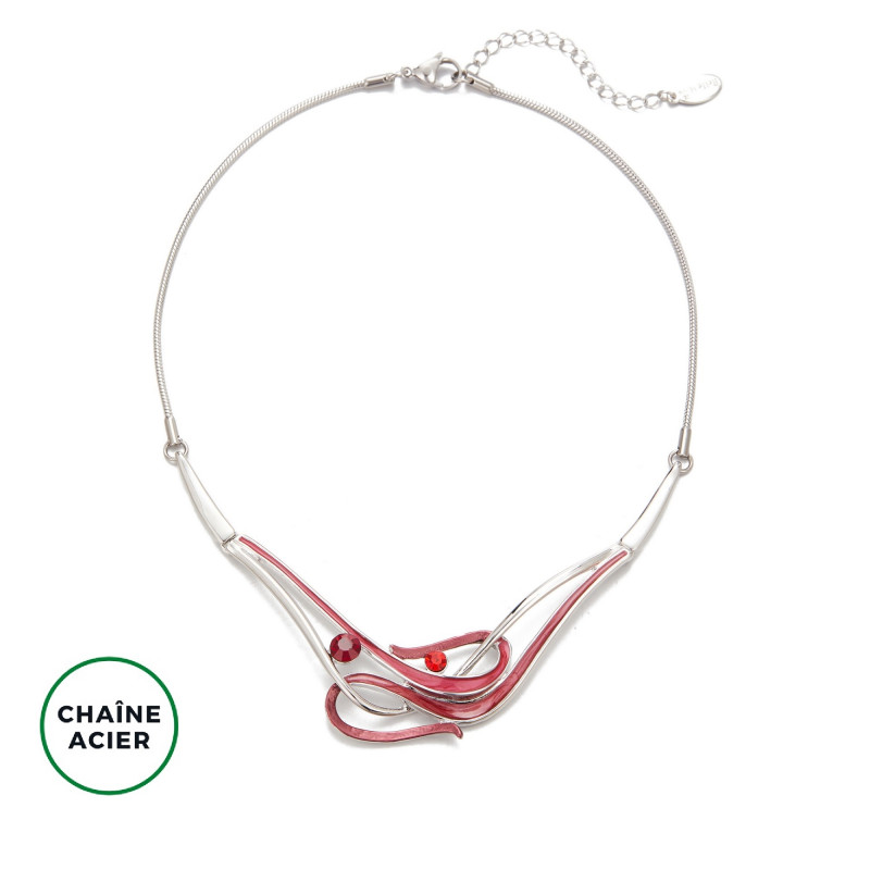 Dauphine - Collier rouge