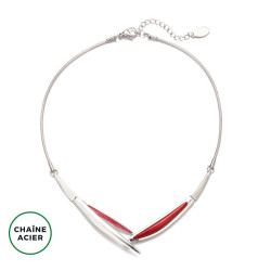 Dorine - Collier rouge