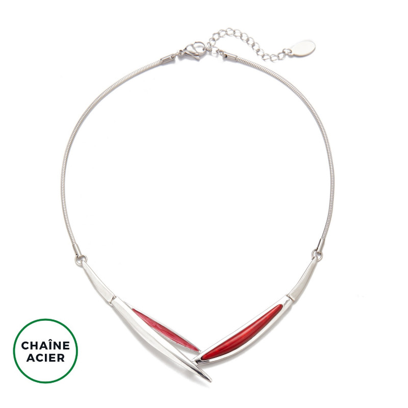 Dorine - Collier rouge