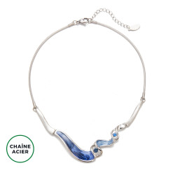 Doulfine - Collier bleu