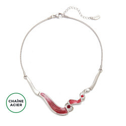 Doulfine - Collier rouge