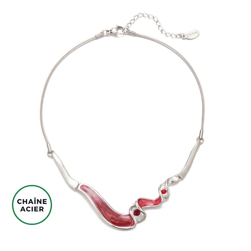 Doulfine - Collier rouge