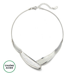 Edma - Collier blanc