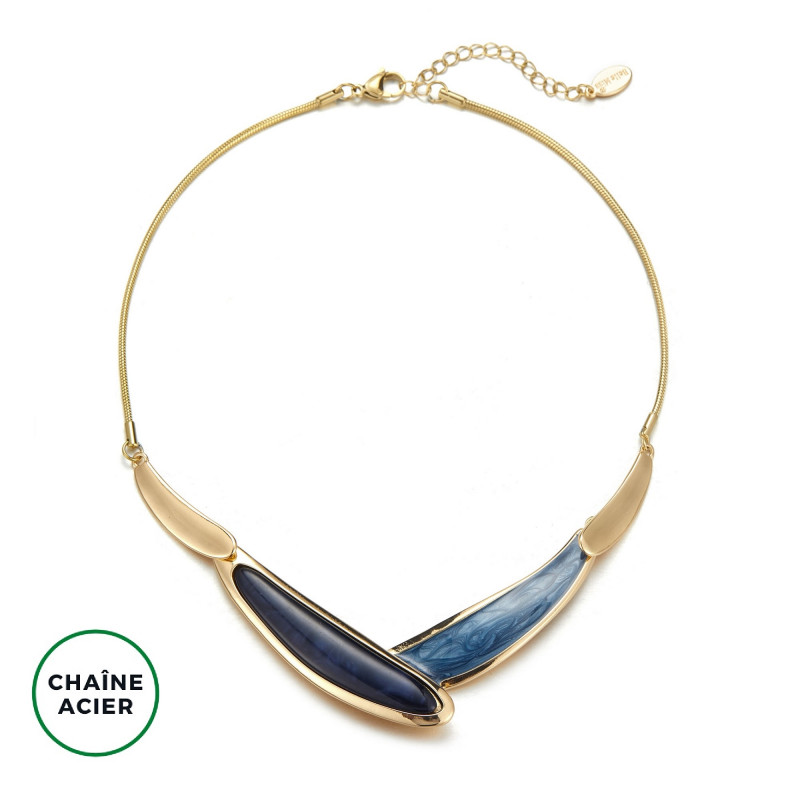 Edma - Collier bleu