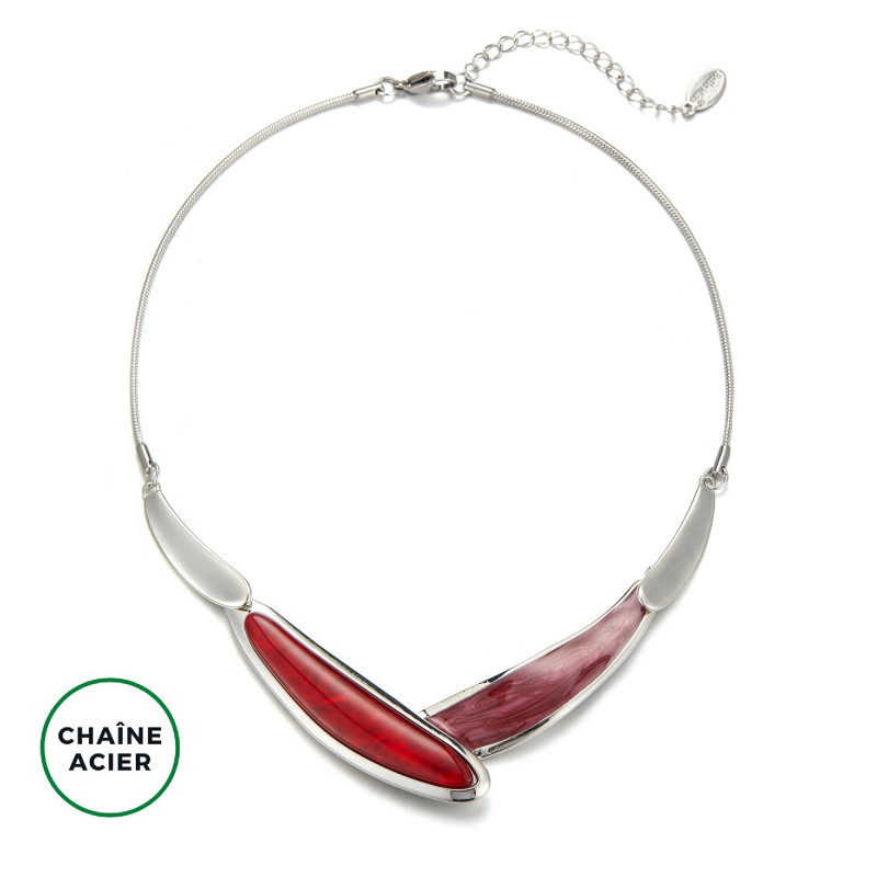 Edma - Collier rouge