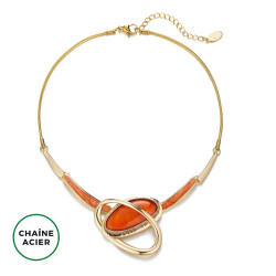 Edmonde - Collier Orange