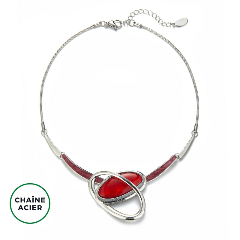 Edmonde - Collier Rouge