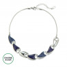 Elisavet - Collier Bleu marine