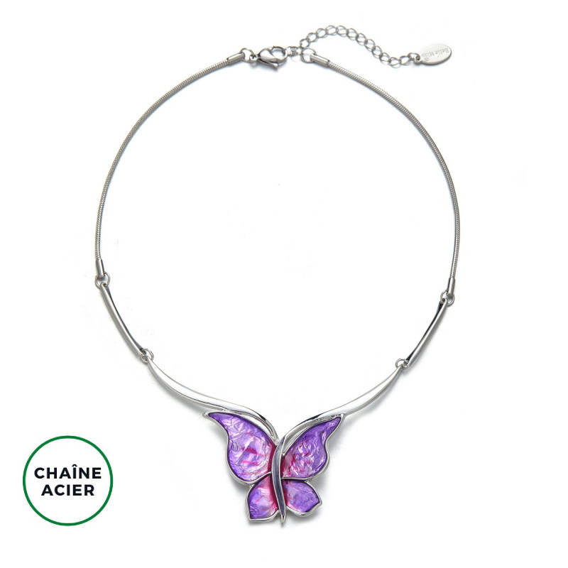 Eloane - Collier violet