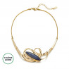 Emla - Collier Bleu marine