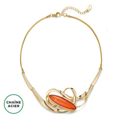 Emila - Collier Orange