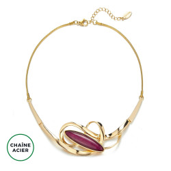 Emila - Collier Violet