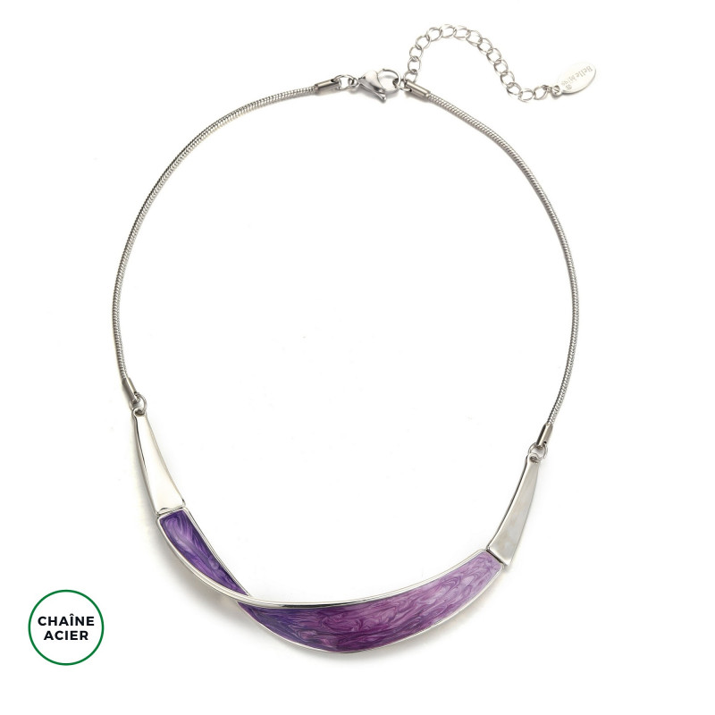 FURUTANI-Collier violet