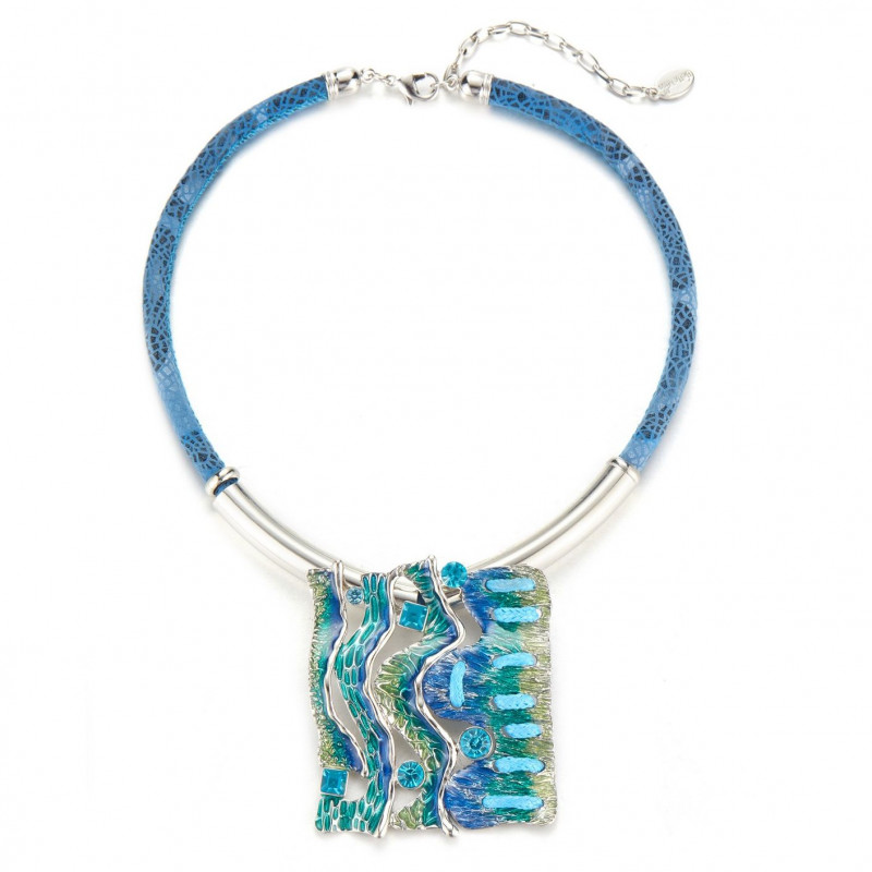 Tumpe - Collier Bleu