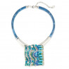 Tumpe - Collier Bleu
