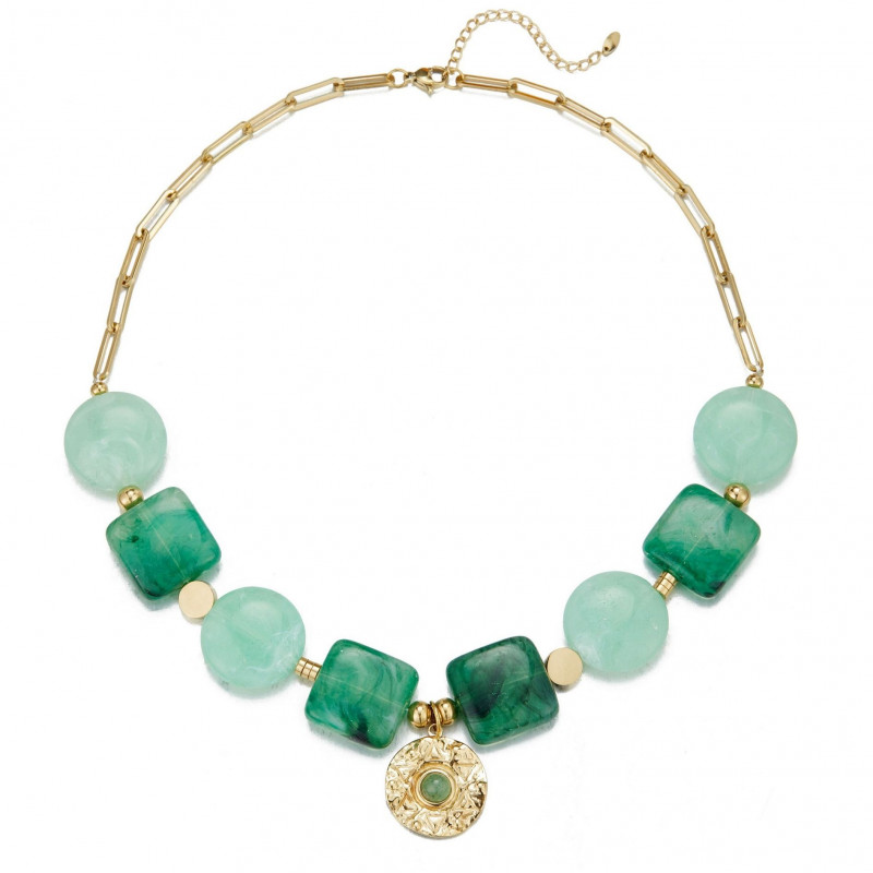 Ujana - Collier vert